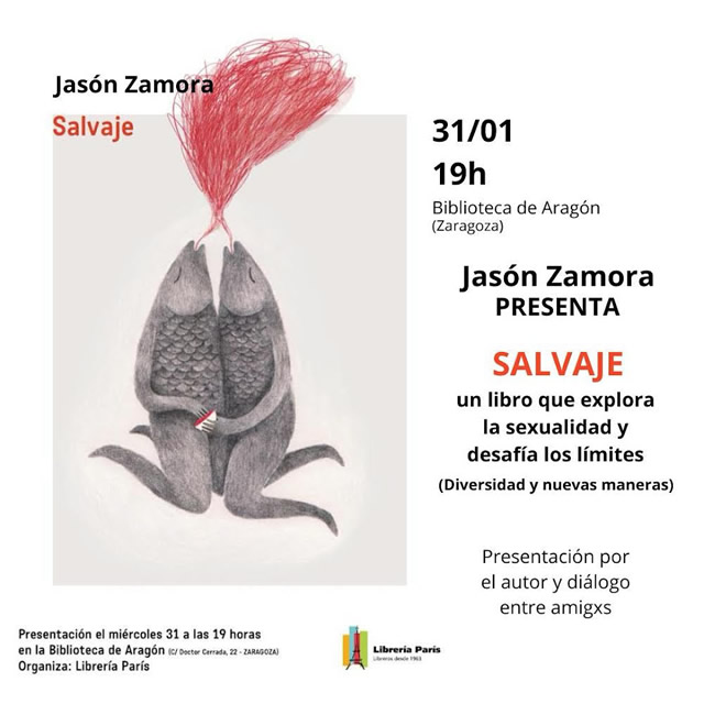 Jasón Zamora presenta 'Salvaje'